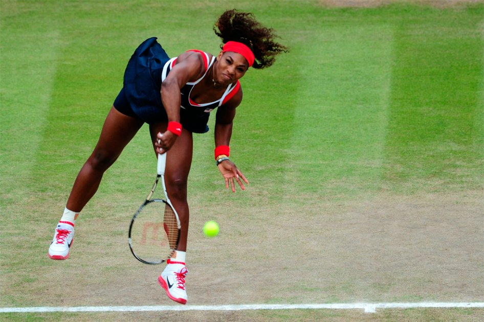 Serena Williams acelera hacia las medallas