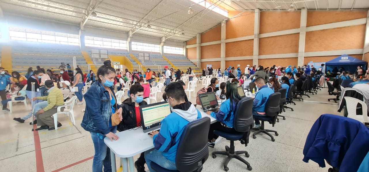 Con ayudas internacionales se vacunaron a migrantes venezolanos en Bogotá