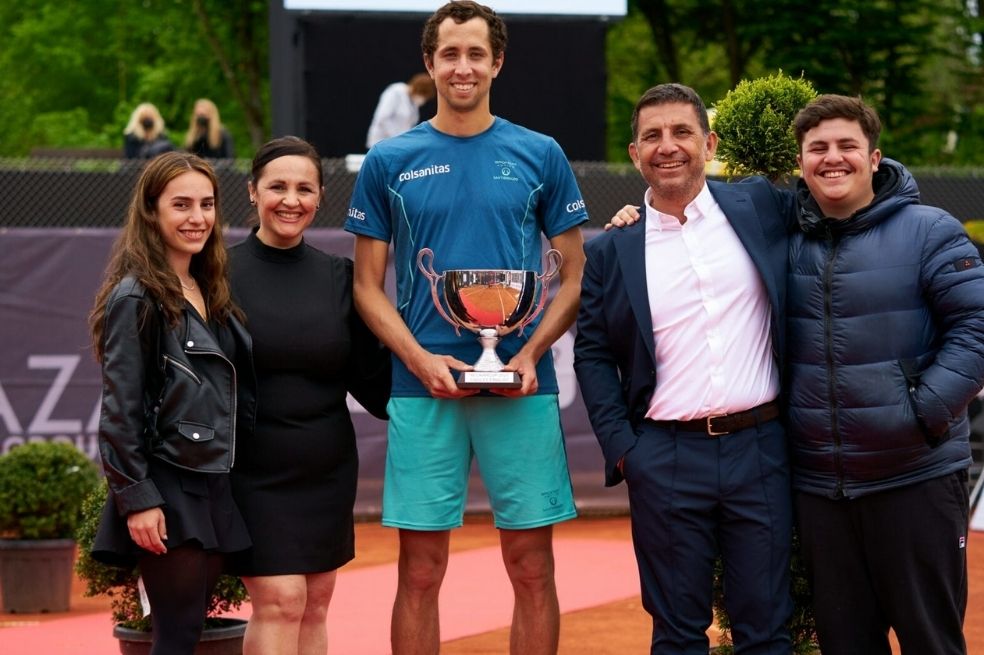 Daniel Galán ascendió en el escalafón de la ATP y quedó 103 del mundo