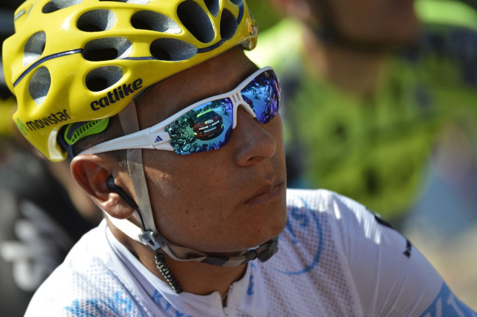 Nairo Quintana se ubica en la segunda posición en general del Tour de Francia. Foto: AFP