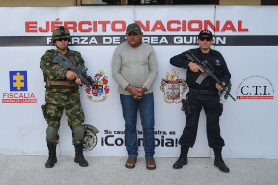 Cae cabecilla de finanzas del Frente de Guerra Oriental del ELN