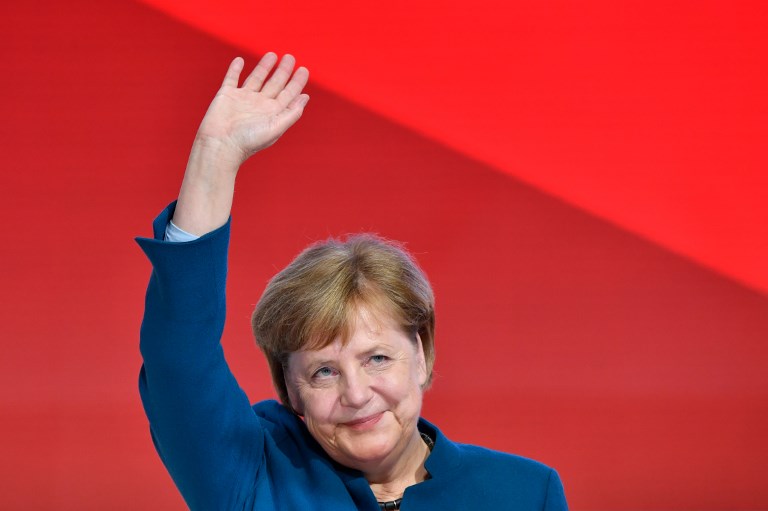 Angela Merkel, canciller alemana. / AFP
