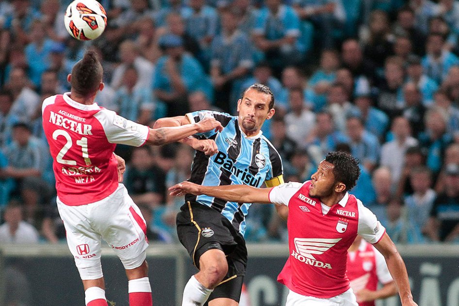 Santa Fe perdió contra Gremio en la ida de los octavos de final