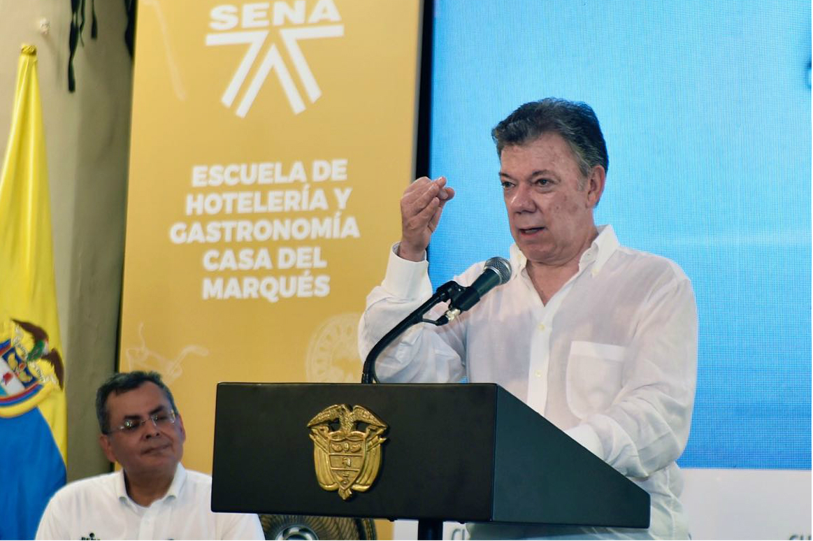 “Me da vergüenza”: presidente Santos sobre situación política de Cartagena