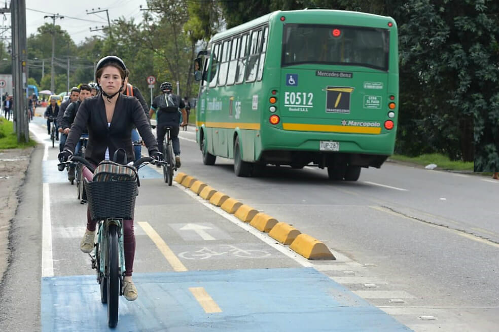 Bogotá estrena nuevo tramo de ciclorruta, entre calles 63 y 26