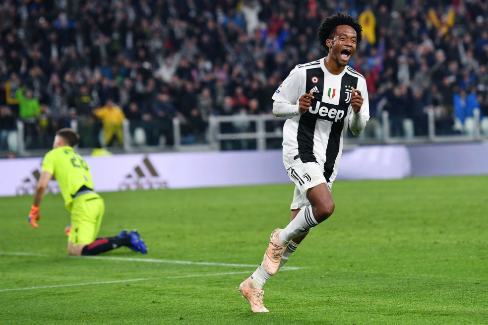 Cuadrado anotó un gol en la victoria de la Juventus