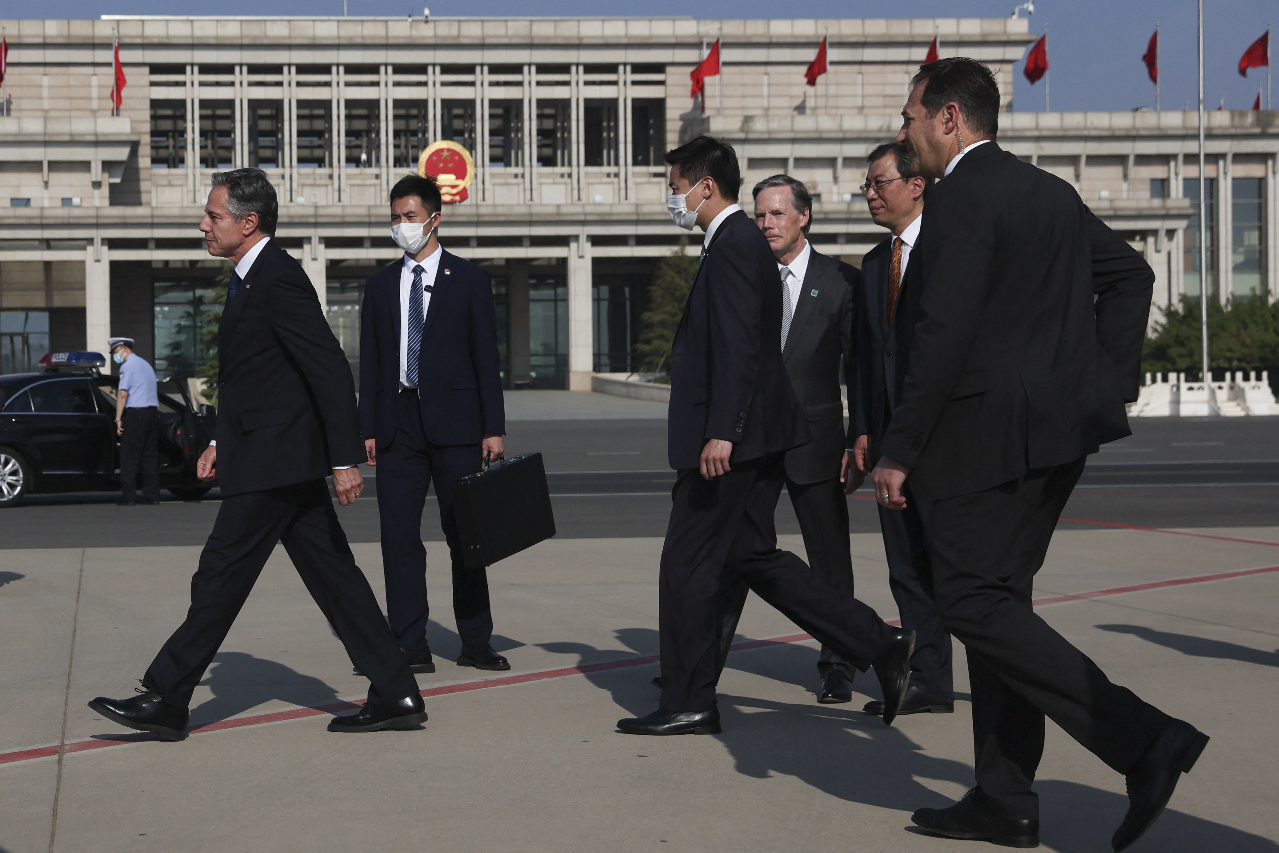 Blinken llegó a Beijing, la visita de EE. UU. a China de más alto rango desde 2018