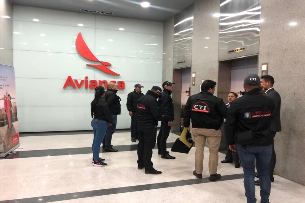 Fiscalía allana oficinas de Avianca Holdings