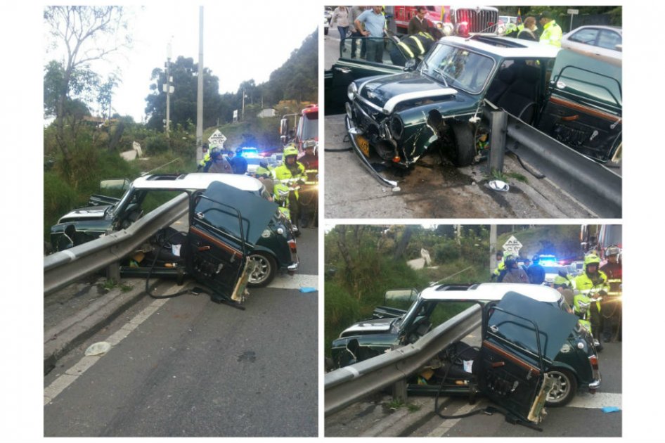 Accidente en Bogotá deja cuatro personas heridas