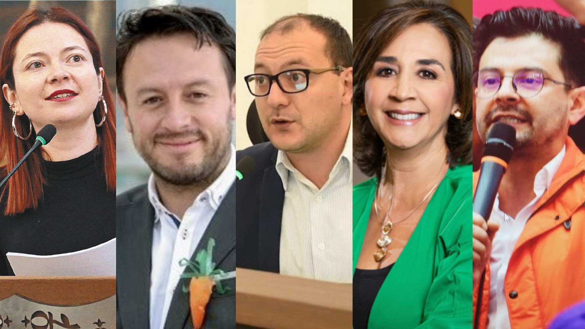 Elecciones en Bogotá: estas son las principales cabezas de listas para el Concejo