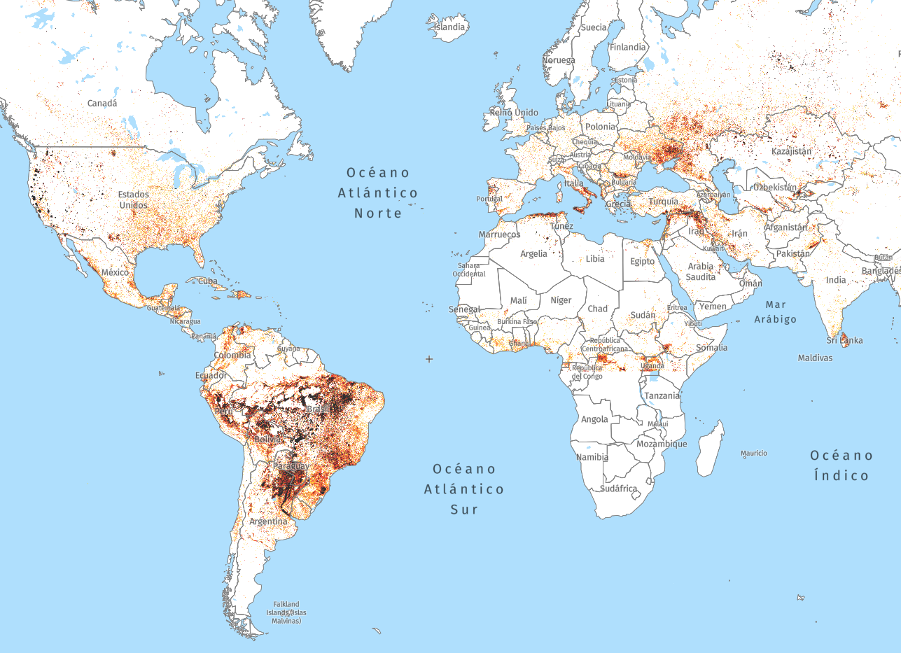 Los preocupantes incendios en América Latina