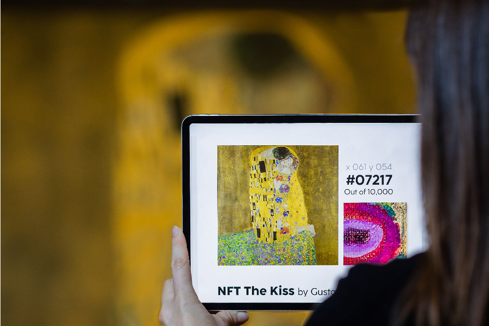 La obra de Klimt podrá ser adquirida como NFT