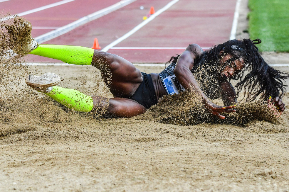Caterine Ibargüen ganó la segunda parada de la Liga de Diamante