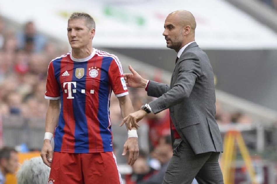Schweinsteiger negó conflictos con Guardiola tras pasar al Manchester