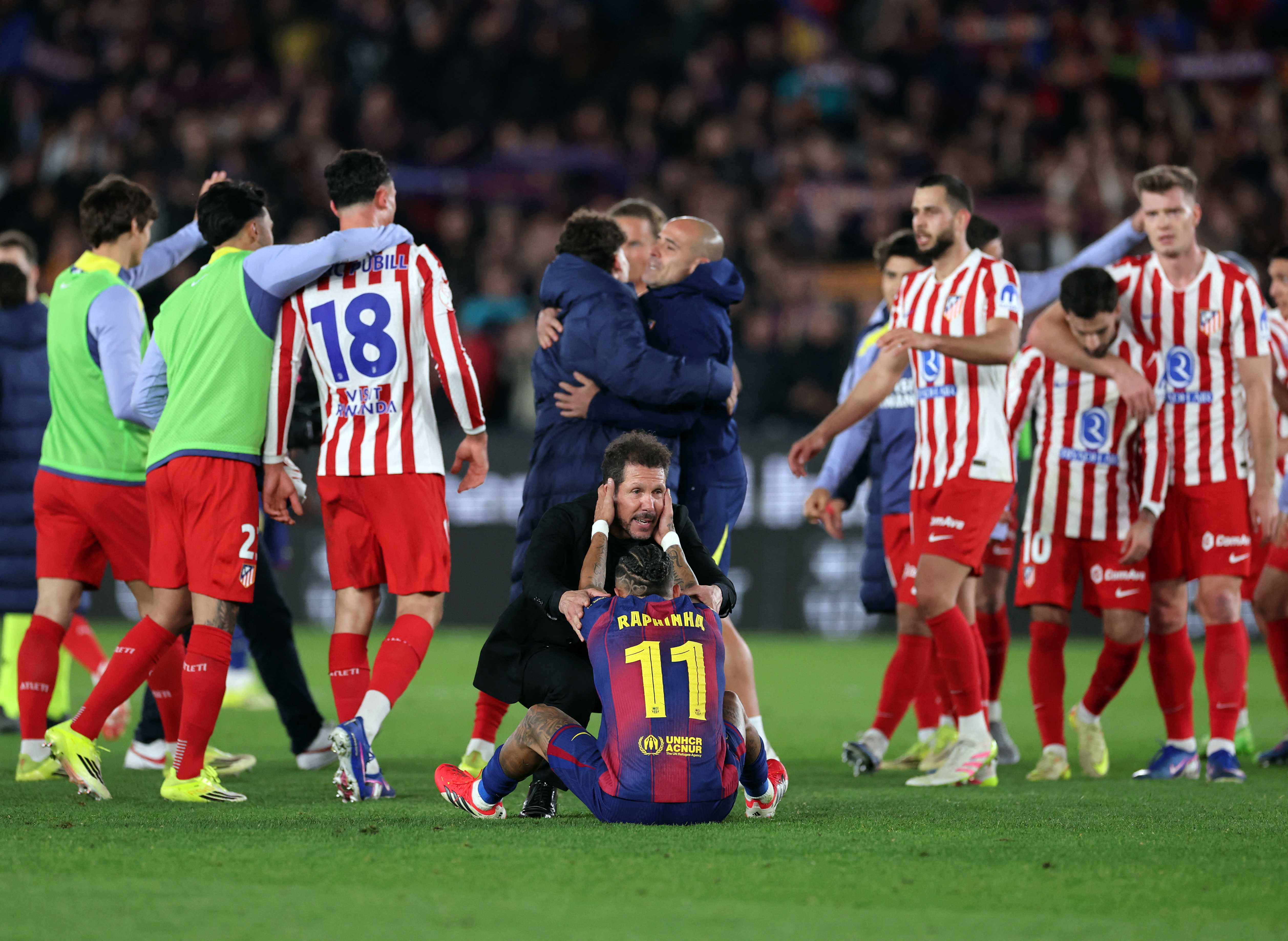 Barcelona rozó la hazaña: Atlético es finalista de la Copa del Rey tras ganar 4-3  el global