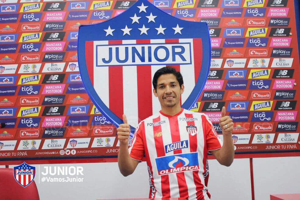 Así juega: Matías Fernández fue presentado en el Júnior de Barranquilla