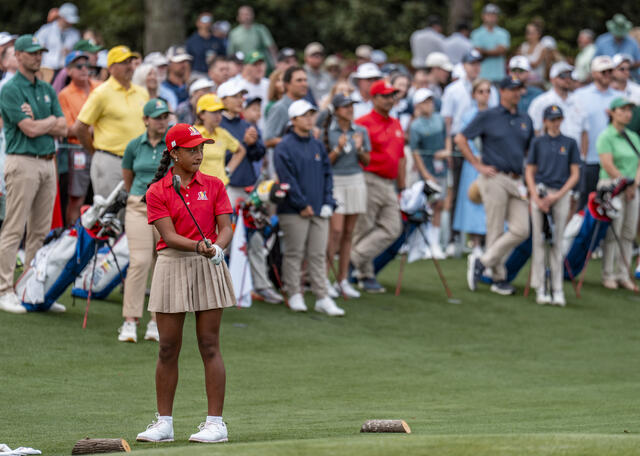 Lucía Romero, la promesa del golf colombiano que logró buena actuación en Augusta