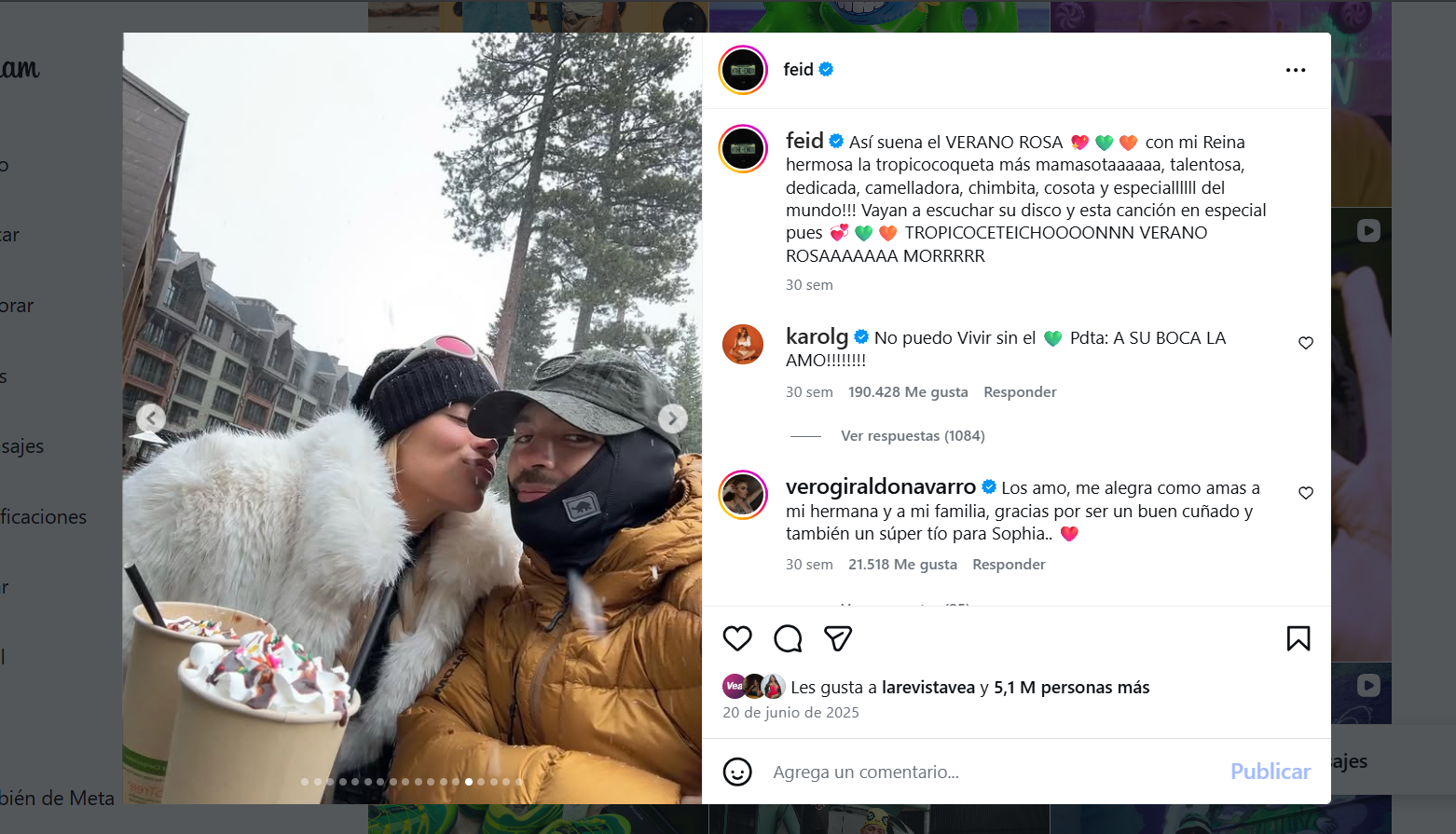 Feid y Karol G terminaron su noviazgo después de 3 años juntos, según TMZ