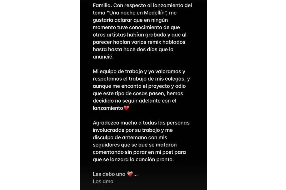 Fanáticos de ‘La bichota’ quedaron sorprendidos luego de que anunciara que no lanzará el tan esperado tema con Cris MJ. ¿Qué pasó?