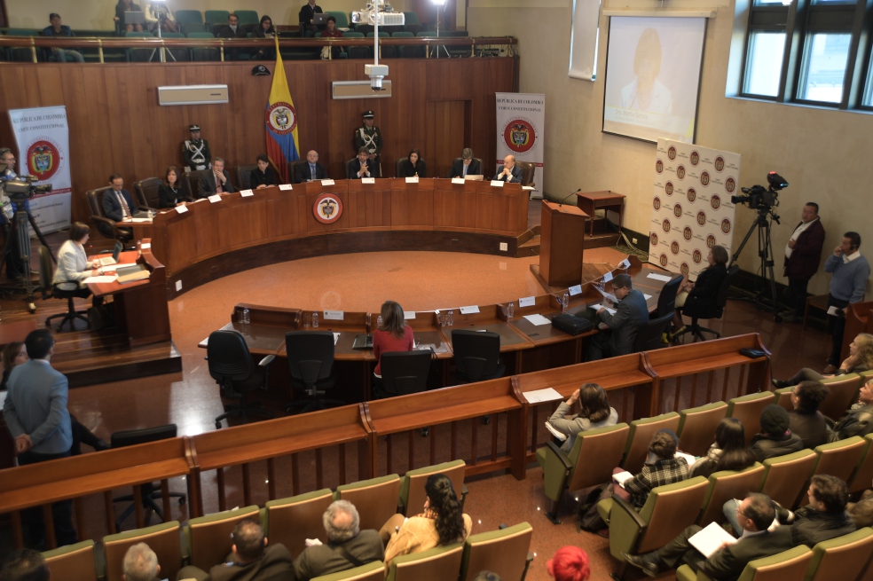 Desplazamiento forzado, a examen en la Corte Constitucional