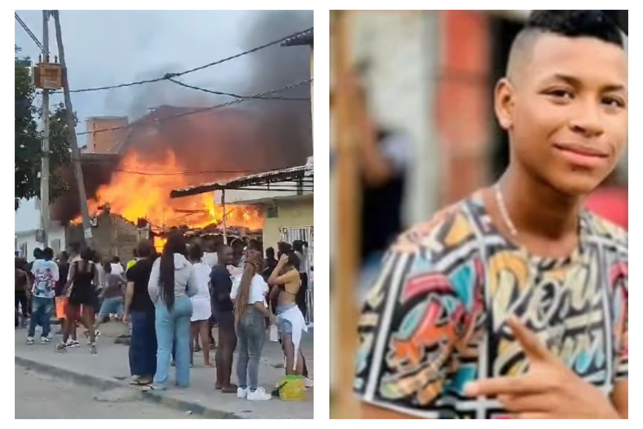 Joven falleció cuando intentaba salvar a un perro durante un incendio en Cali