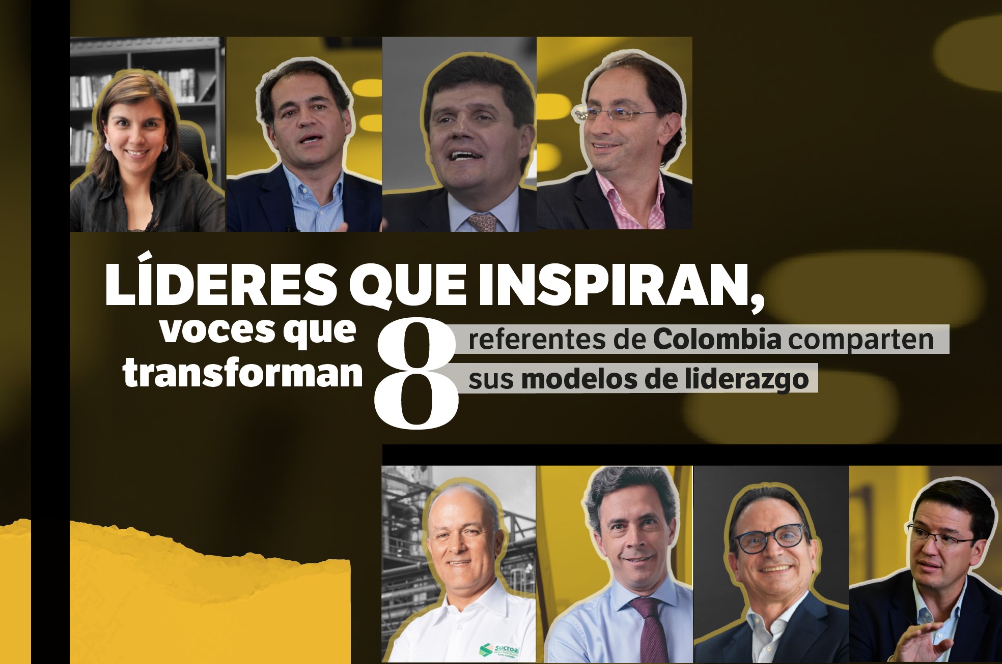 Así es como estos ocho referentes empresariales lideran en Colombia