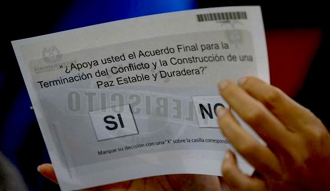 La propuesta para un nuevo referendo por la paz