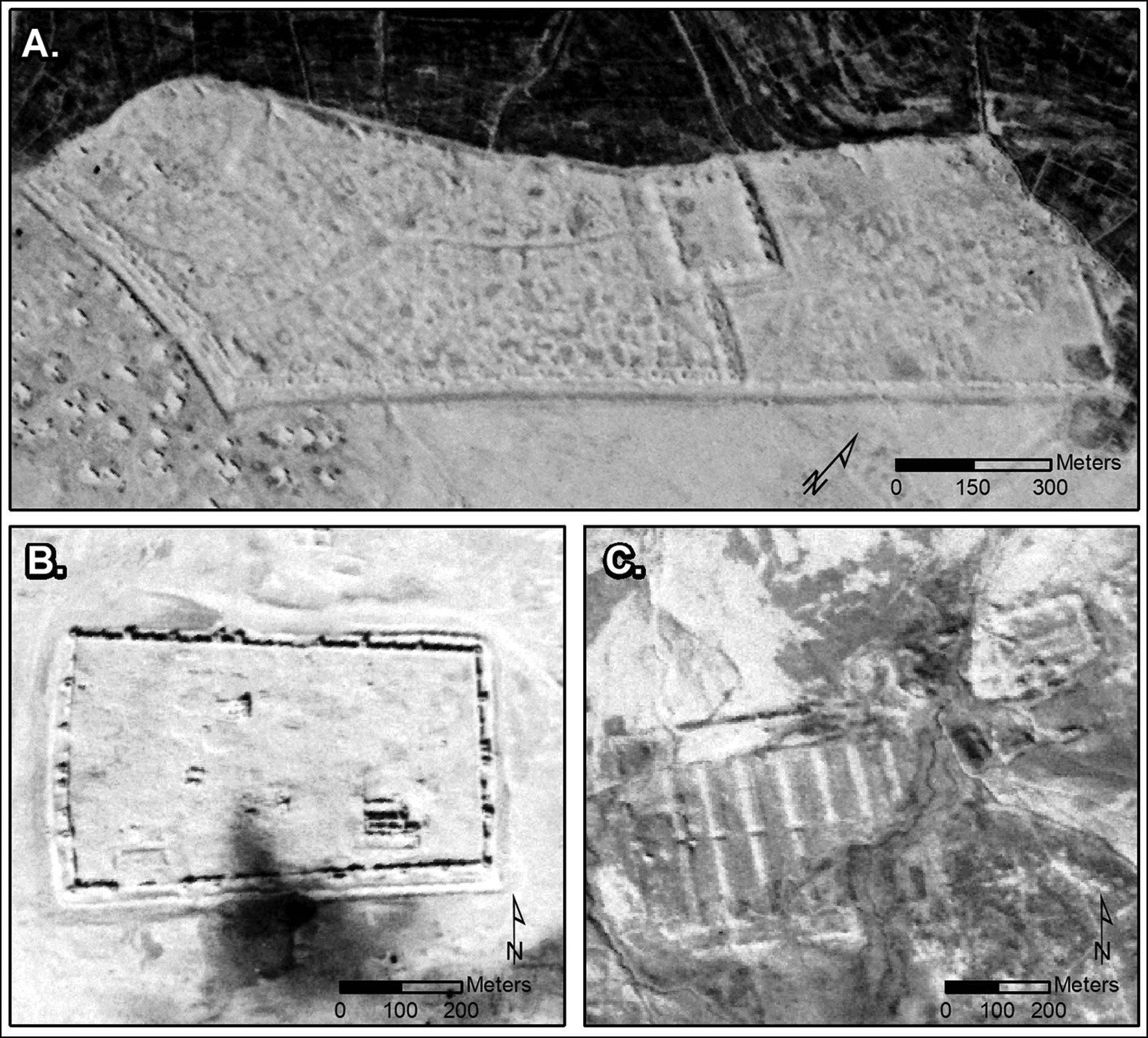 Imágenes desclasificadas de la Guerra Fría revelan increíbles construcciones romanas