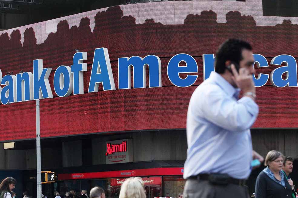 Bank of America tuvo que pagar US$16.700 millones como sanción por engañar a sus inversionistas. / AFP