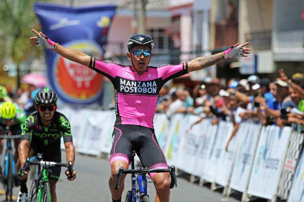 Accidentado final en la segunda etapa de la Vuelta al Valle: Bryan Gómez fue el ganador