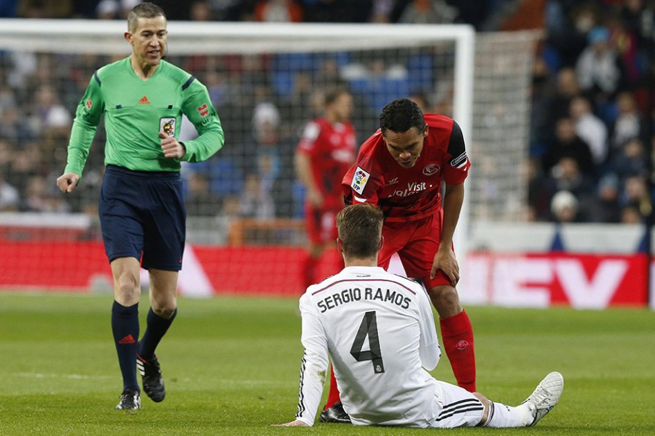 Sergio Ramos, cinco semanas de baja