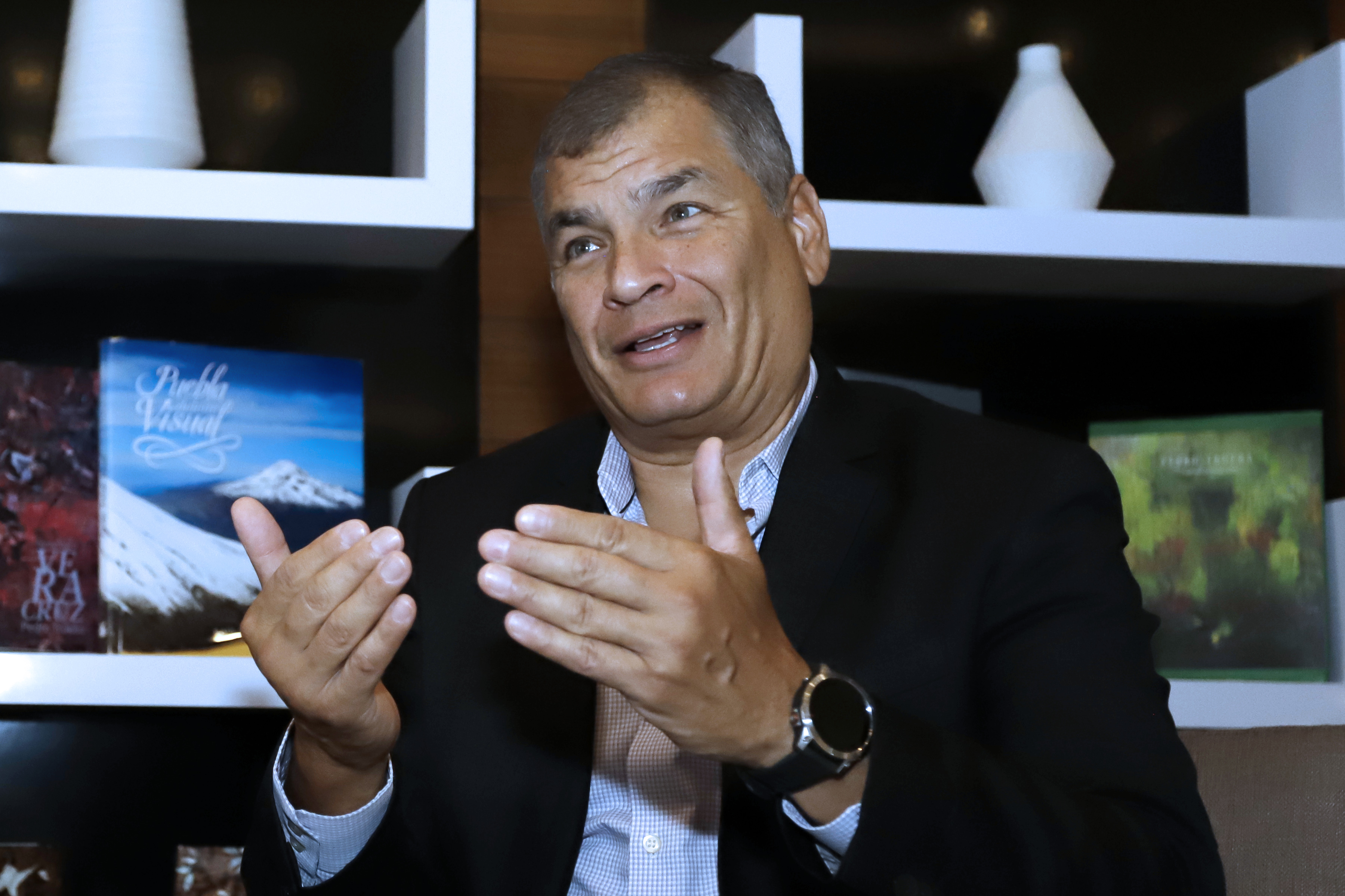 La advertencia de Rafael Correa antes de las elecciones: “Ecuador se desangra”