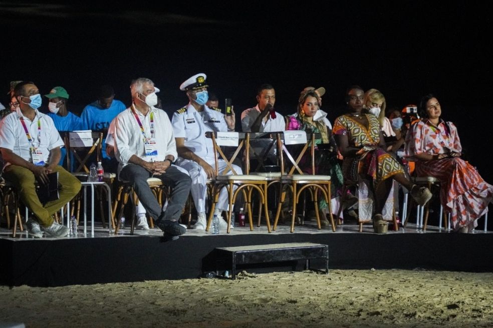 Así fue la clausura de los Juegos de Mar y Playa en el Golfo de Morrosquillo.