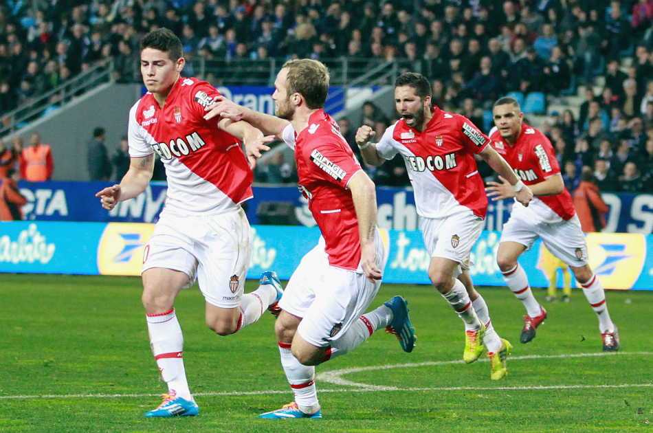 Con brillante actuación de James Rodríguez, Mónaco venció 2-0 a Bastia