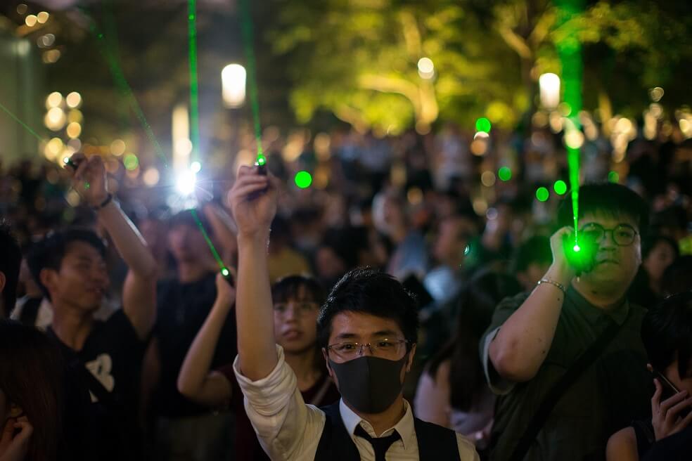 En fotos: los rostros de las protestas en Hong Kong