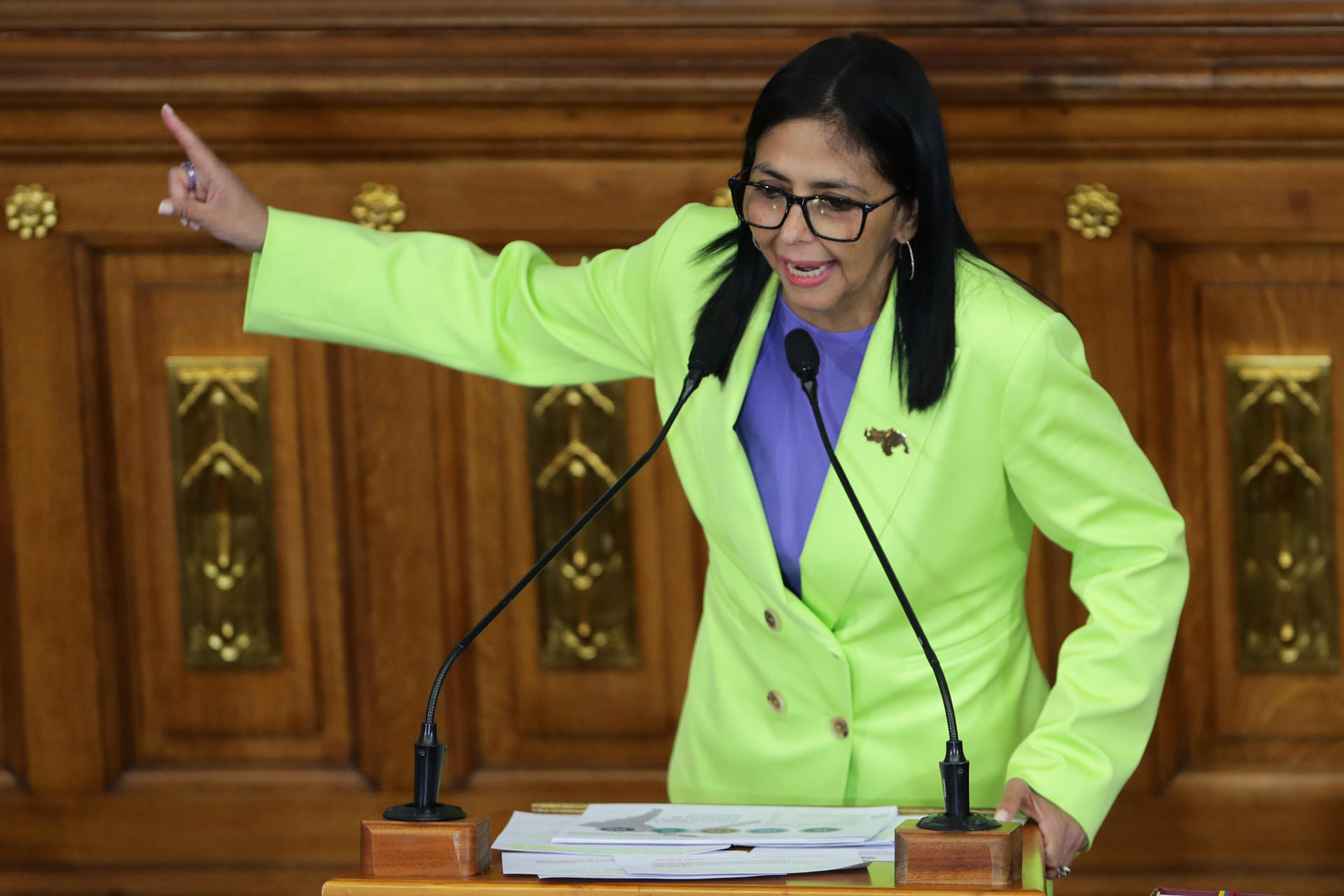 Así protegió Delcy Rodríguez su patrimonio en caso de un cambio político en Venezuela