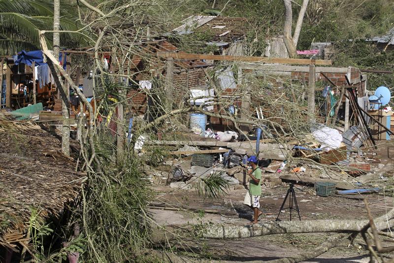 Los 80 kilómetros de desolación de Patricia