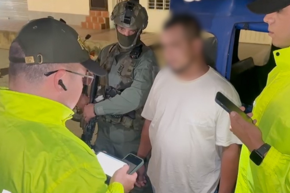 Capturan a alias “Luca”, señalado por la muerte de capitán de la Policía en Antioquia