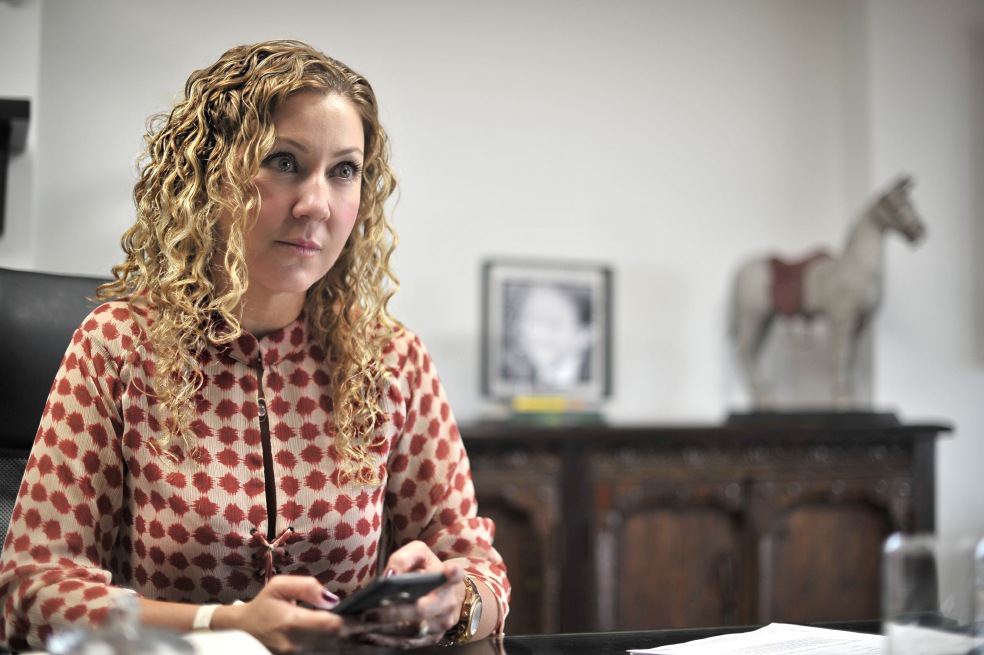 Sandra Gómez, directora de Fiduprevisora, compañía que reemplazó a Caprecom en la prestación del servicio de salud en las cárceles del país.  / Óscar Pérez