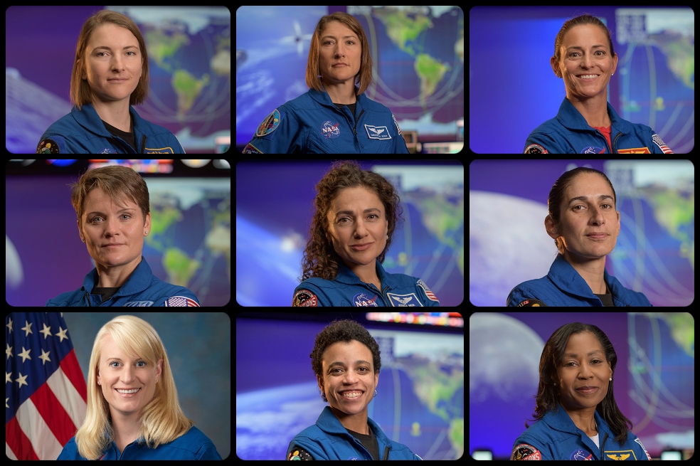 La tripulación de la misión Artemis, de la NASA, está conformada por 18 astronautas, de las cuales 9 son mujeres.