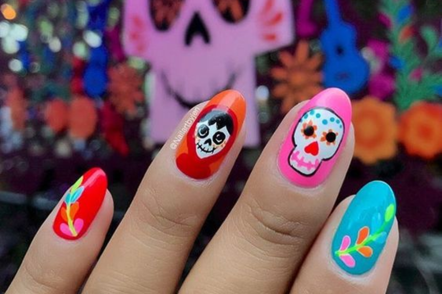 Día de los Muertos: diseños de uñas para lucir la tradición con elegancia