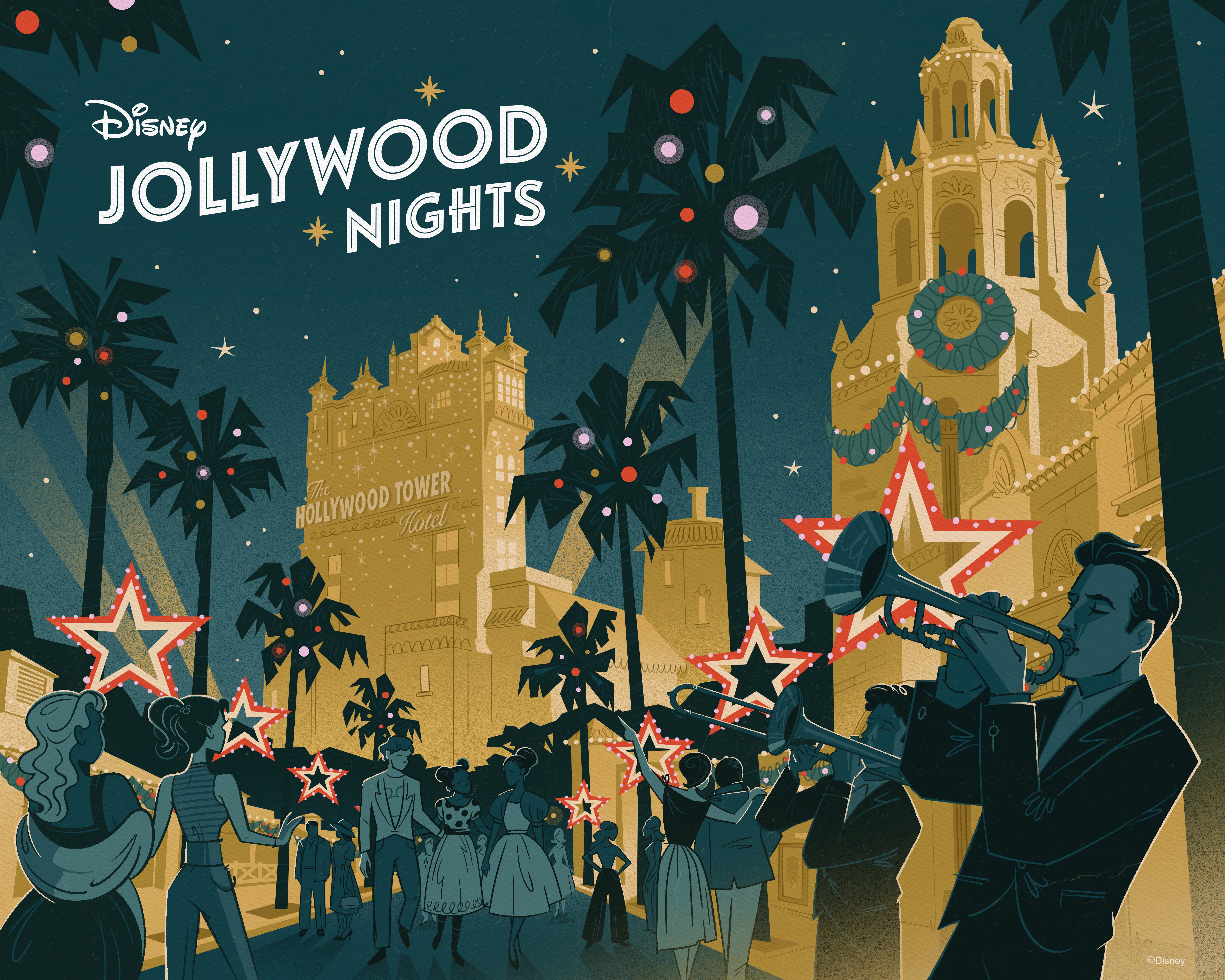 Celebra con estilo la nueva fiesta nocturna navideña en

Disney's Hollywood Studios