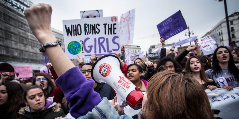 En el Día Internacional de la Mujer, ellas marcharon