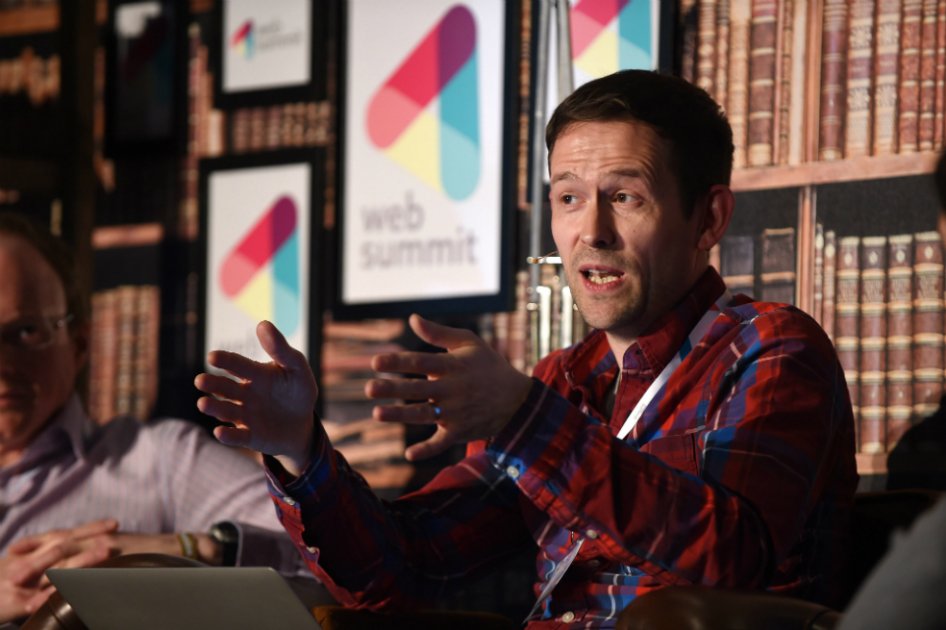 Chris Moran. / Flickr: Web Summit
