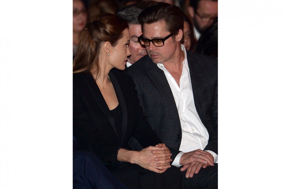 Angelina Jolie y Brad Pitt.