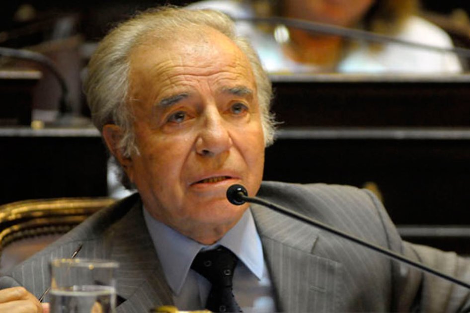 Condenan al expresidente Menem por contrabando de armas