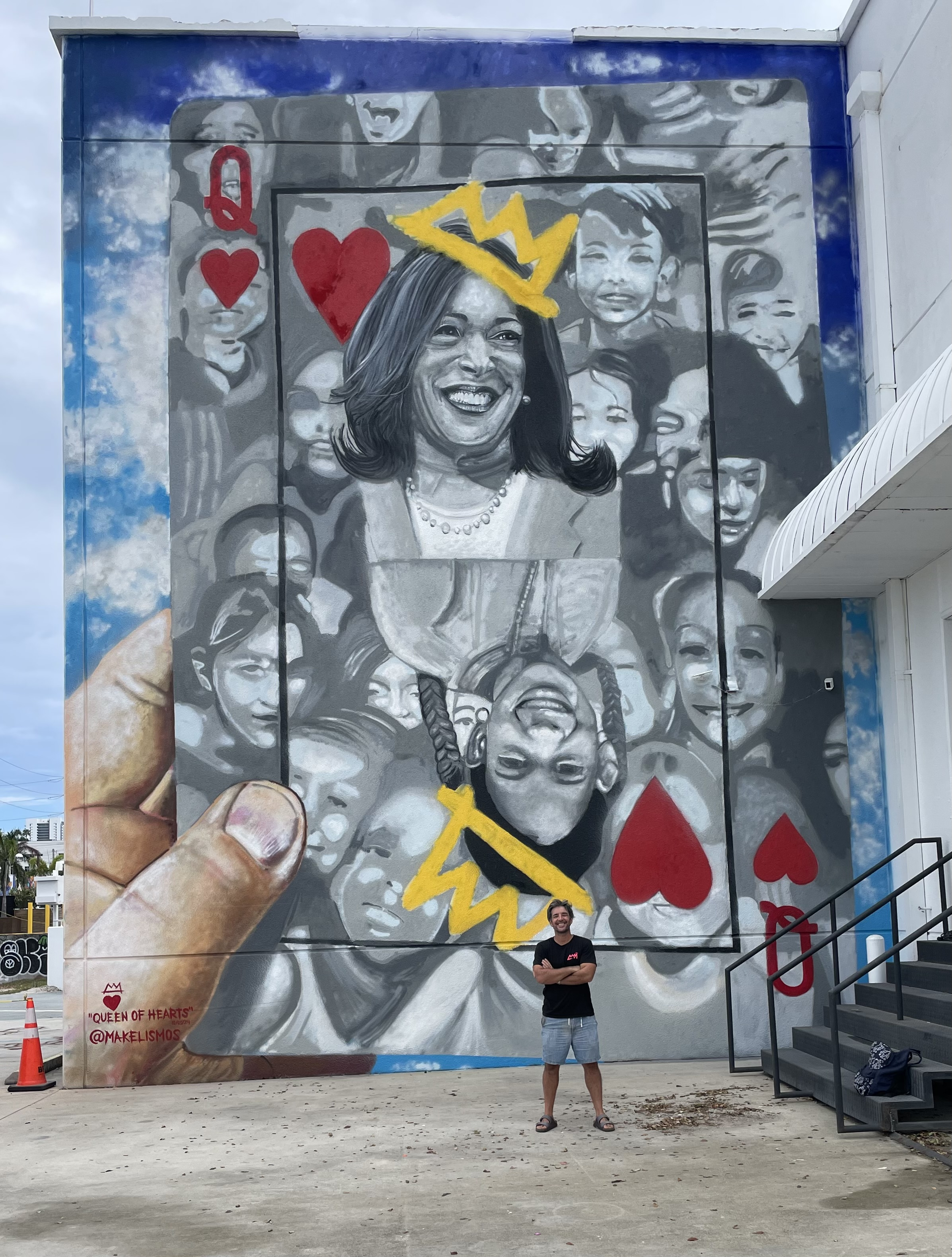 Kamala Harris, una “Reina de Corazones” en Miami