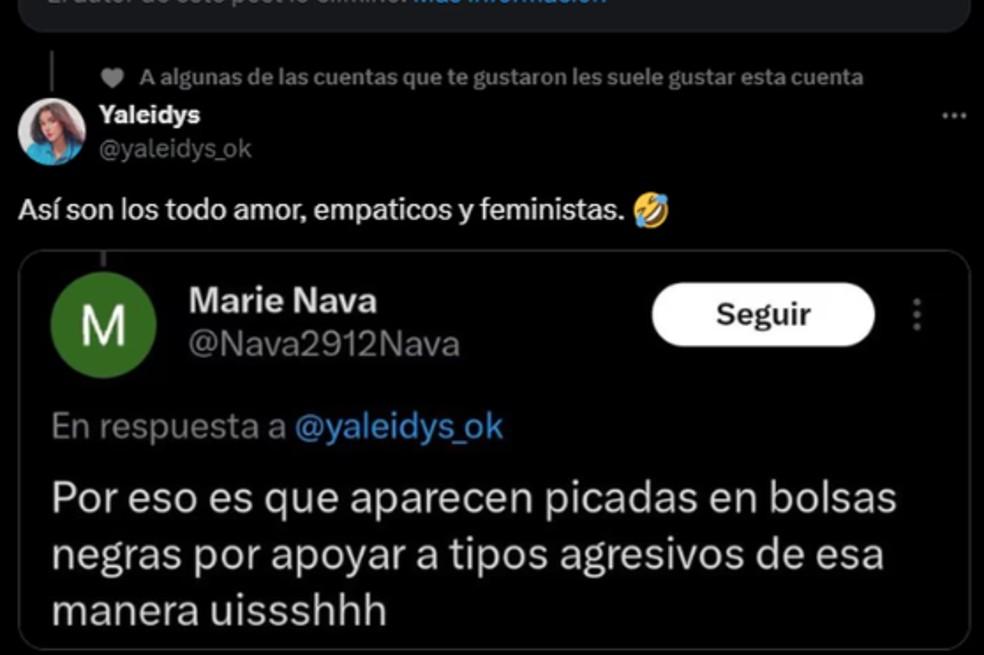 Luego de los fuertes comentarios de Karen Sevillano hacia Julián Trujillo en ‘La casa de los famosos’, Susana Rojas, pareja del actor, se vio salpicada con fuerte amenaza. Esto le dijeron.