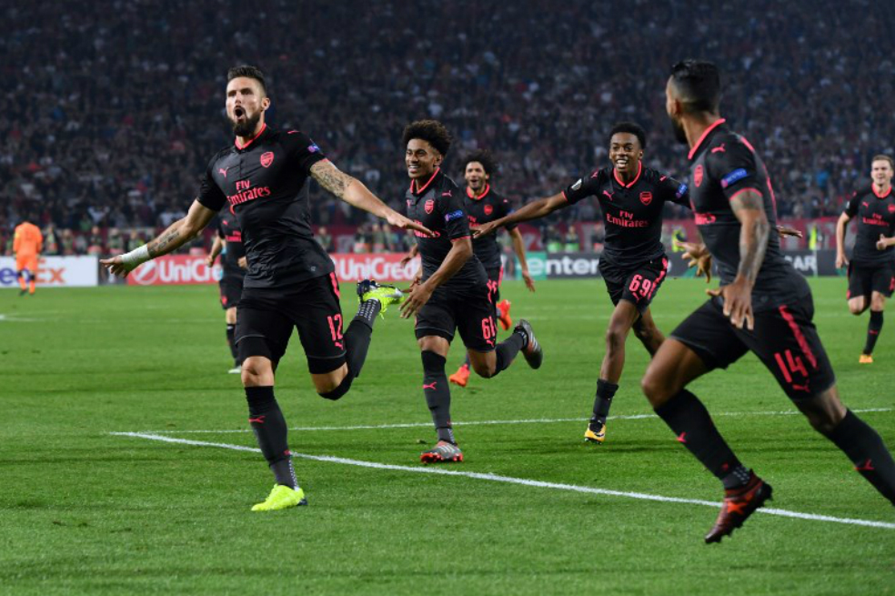 Europa League: sin Ospina, Arsenal ganó y sigue con puntaje perfecto