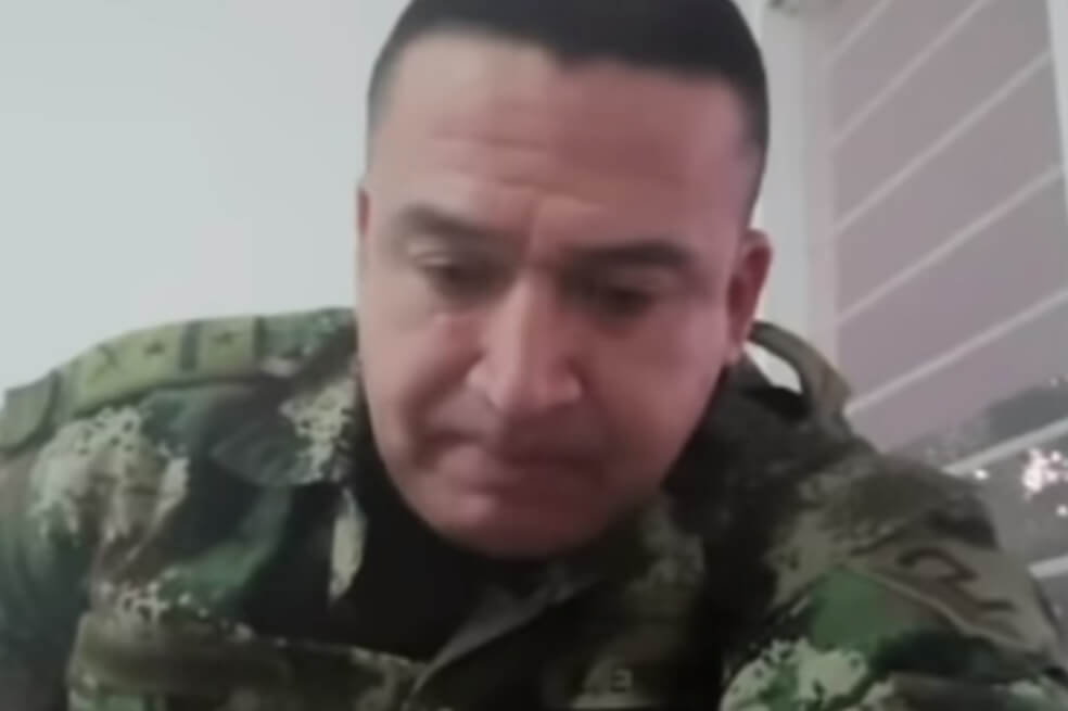 Coronel Álvaro Amórtegui. / Pantallazo